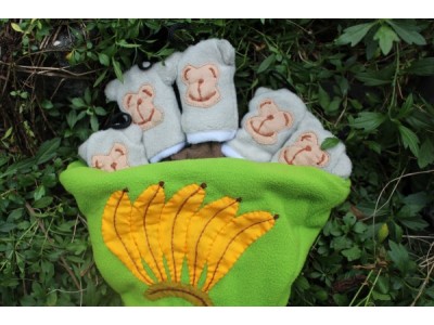 Glove Puppet Five Cheeky Monkeys